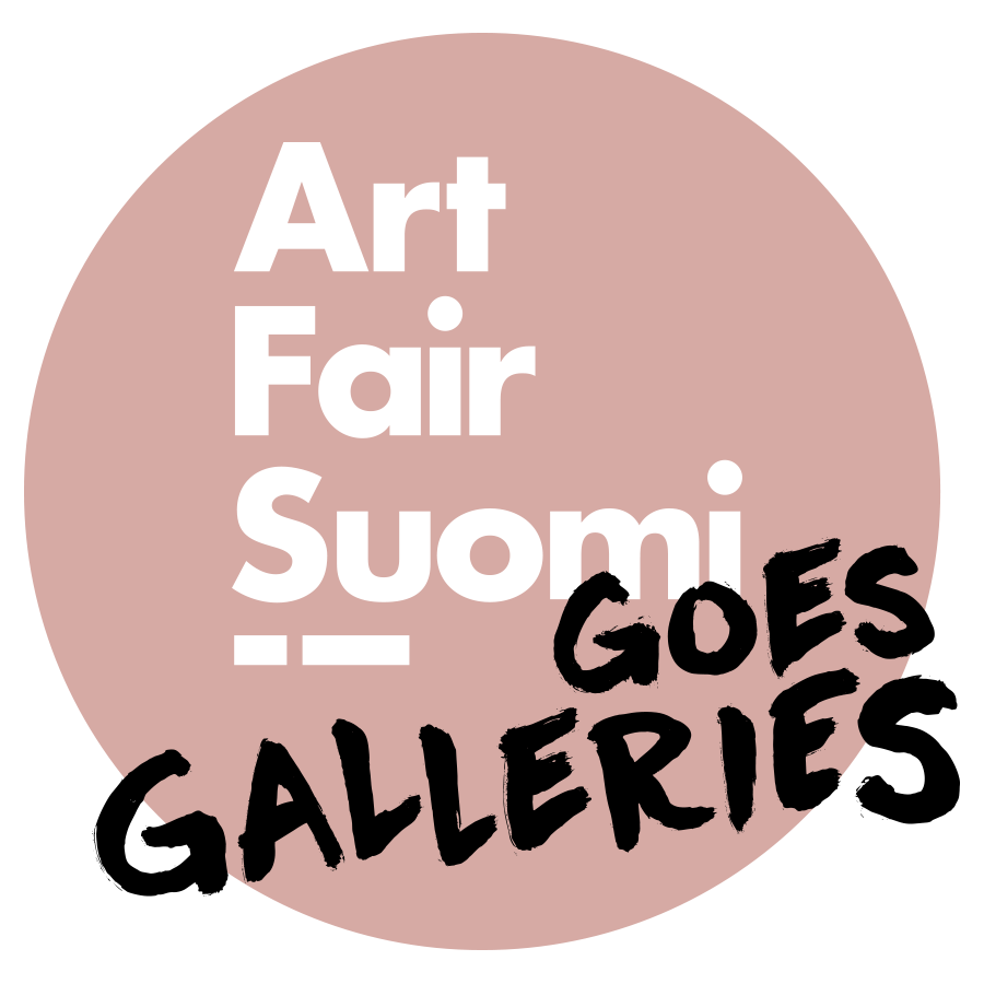 Art Fair Suomi goes galleries -logo