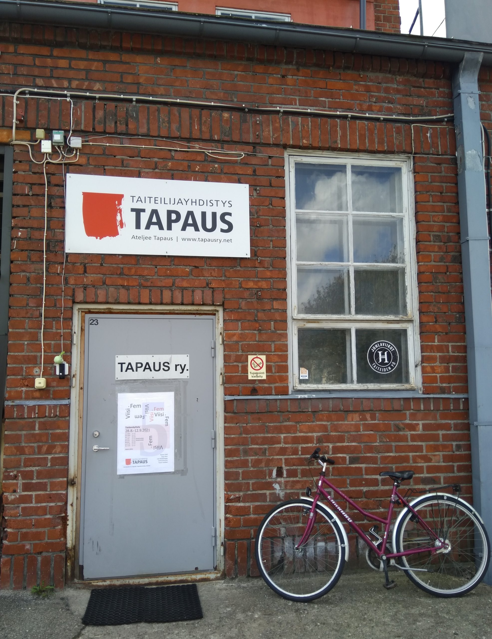Tapaus ry toimii Helsingissä Tapanilan aseman vieressä, Tapanilan vanhassa tehdaskiinteistössä. Kuva: Tapaus ry